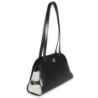 Hermès Black Vache Hunter Swift H Ecru Canvas Tablier Sellier GHW Handbag 3