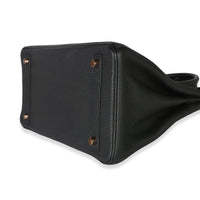 Hermès Black Togo Birkin 30 RGHW Handbag 7