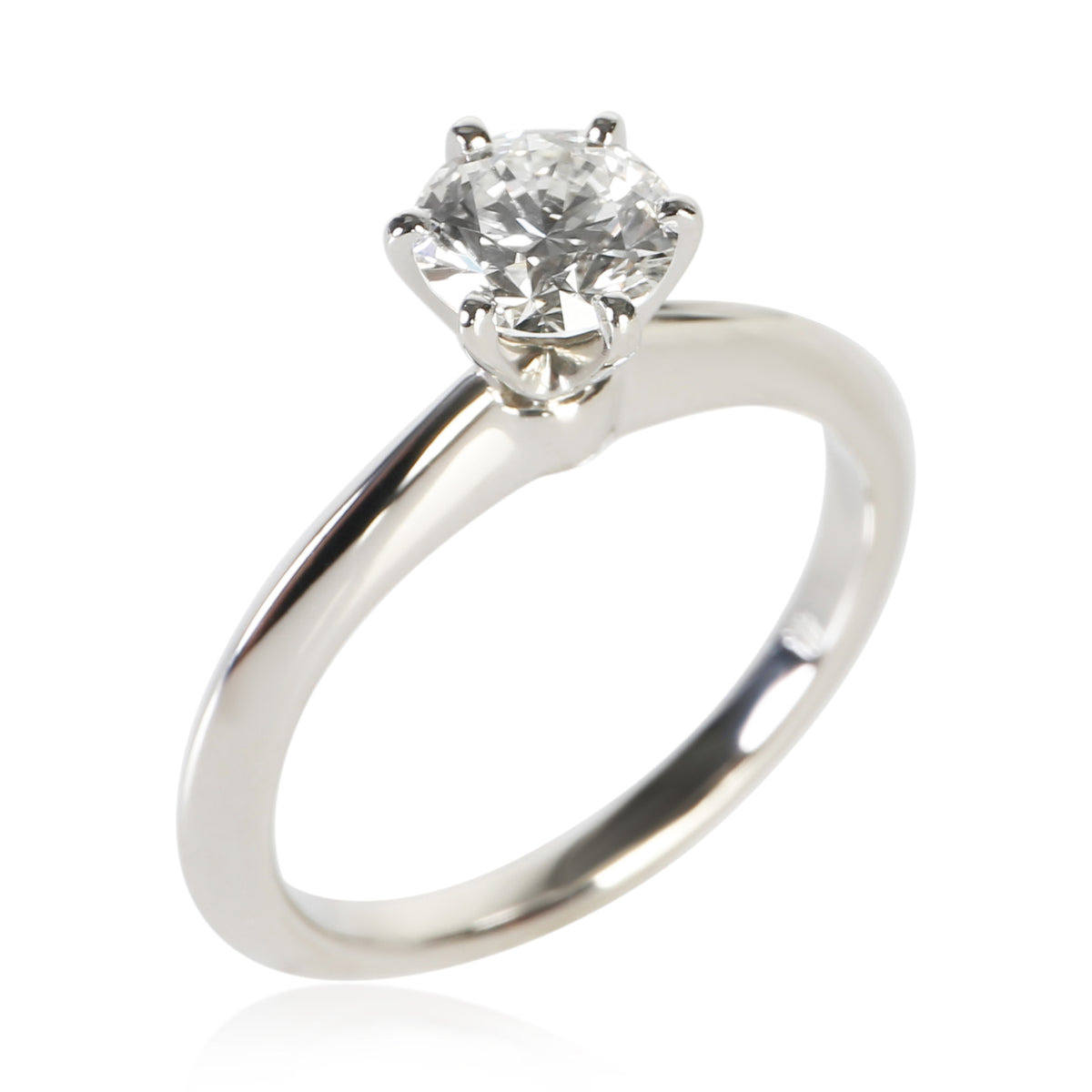 Tiffany & Co. 0.67 ct Round Brilliant Diamond Engagement Ring 6