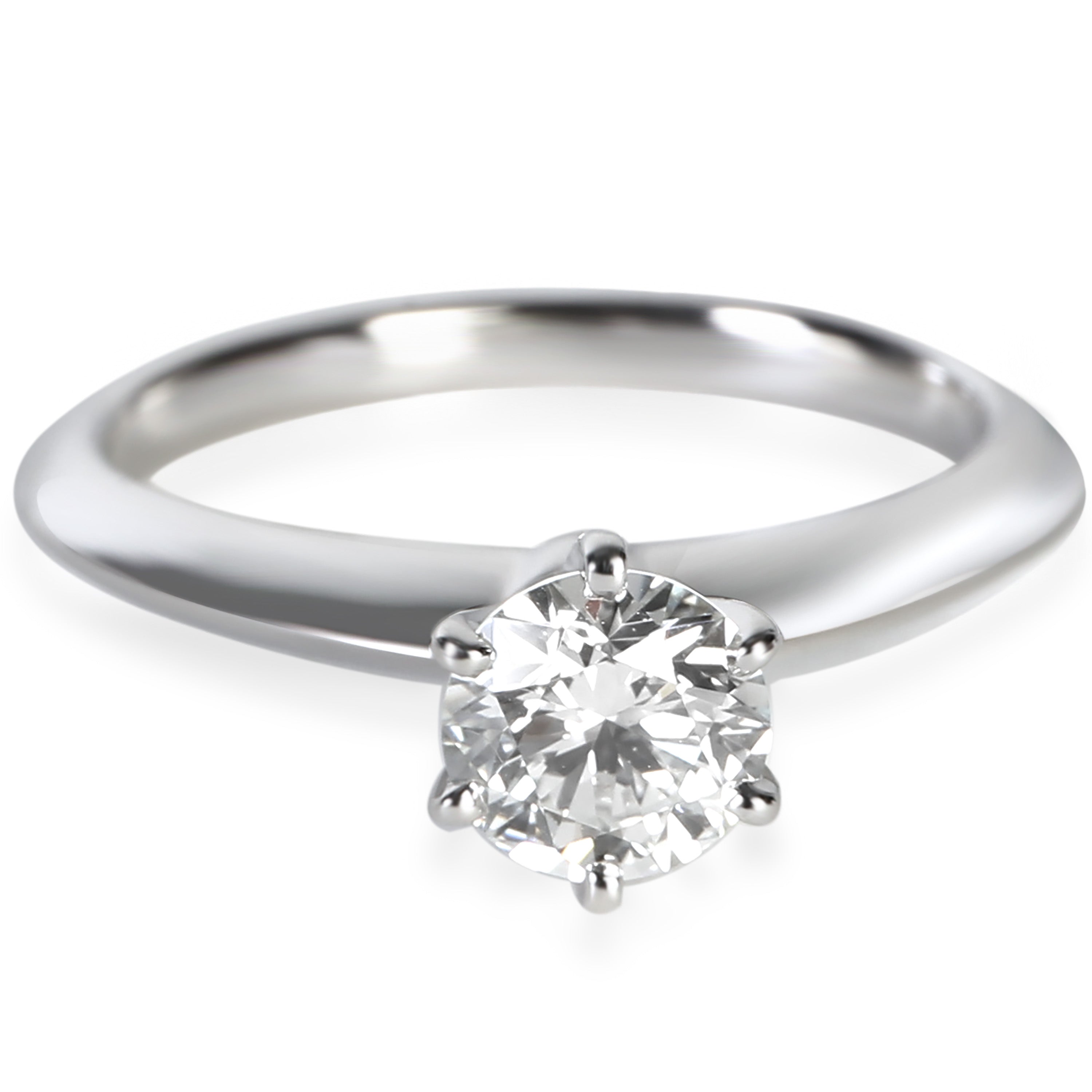 Tiffany & Co. 0.67 ct Round Brilliant Diamond Engagement Ring fv