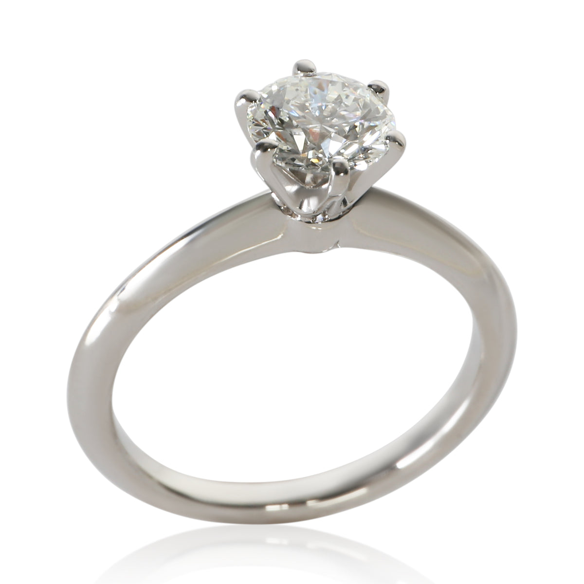 Tiffany & Co. 0.92 ct Round Brilliant Diamond Engagement Ring 5
