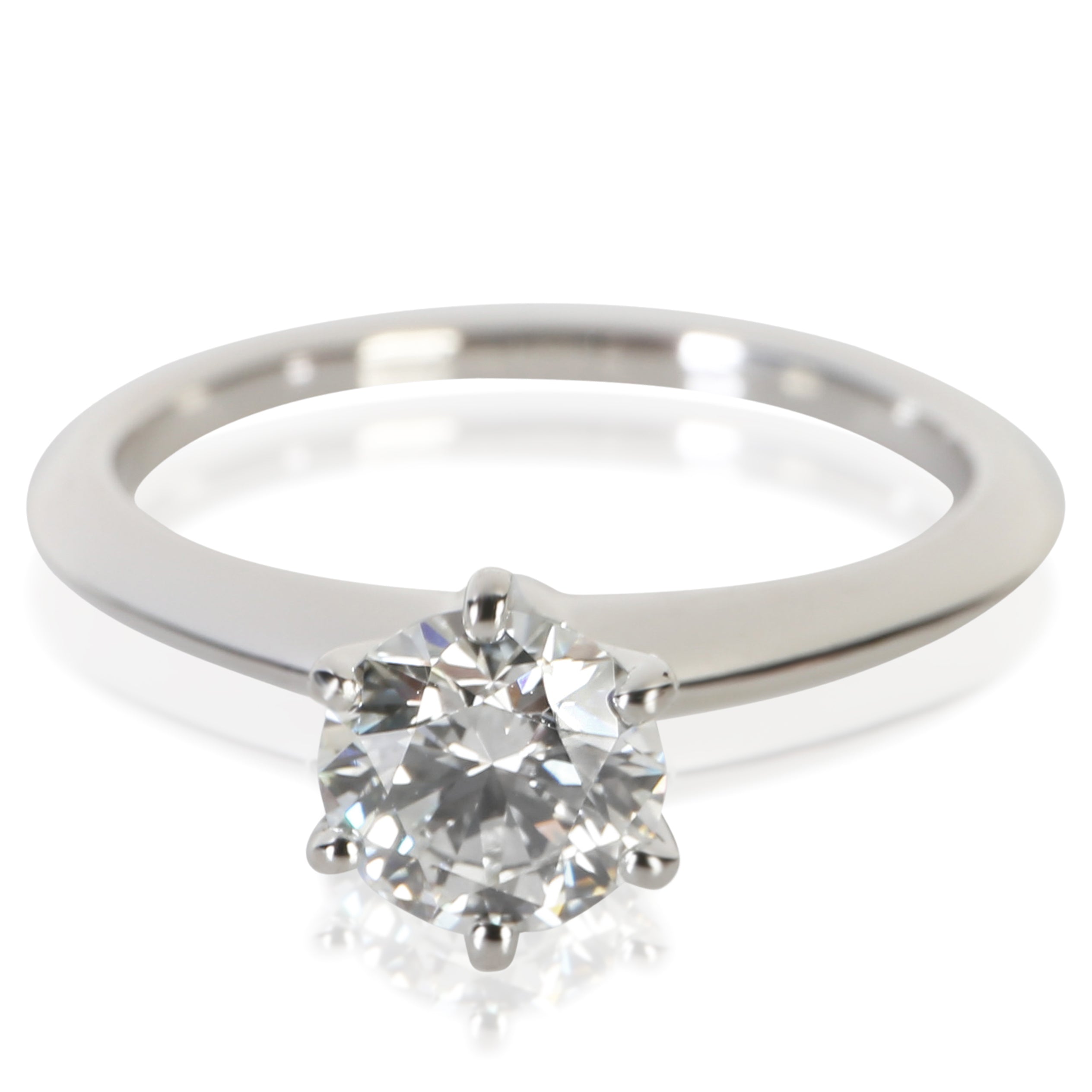 Tiffany & Co. 0.92 ct Round Brilliant Diamond Engagement Ring fv