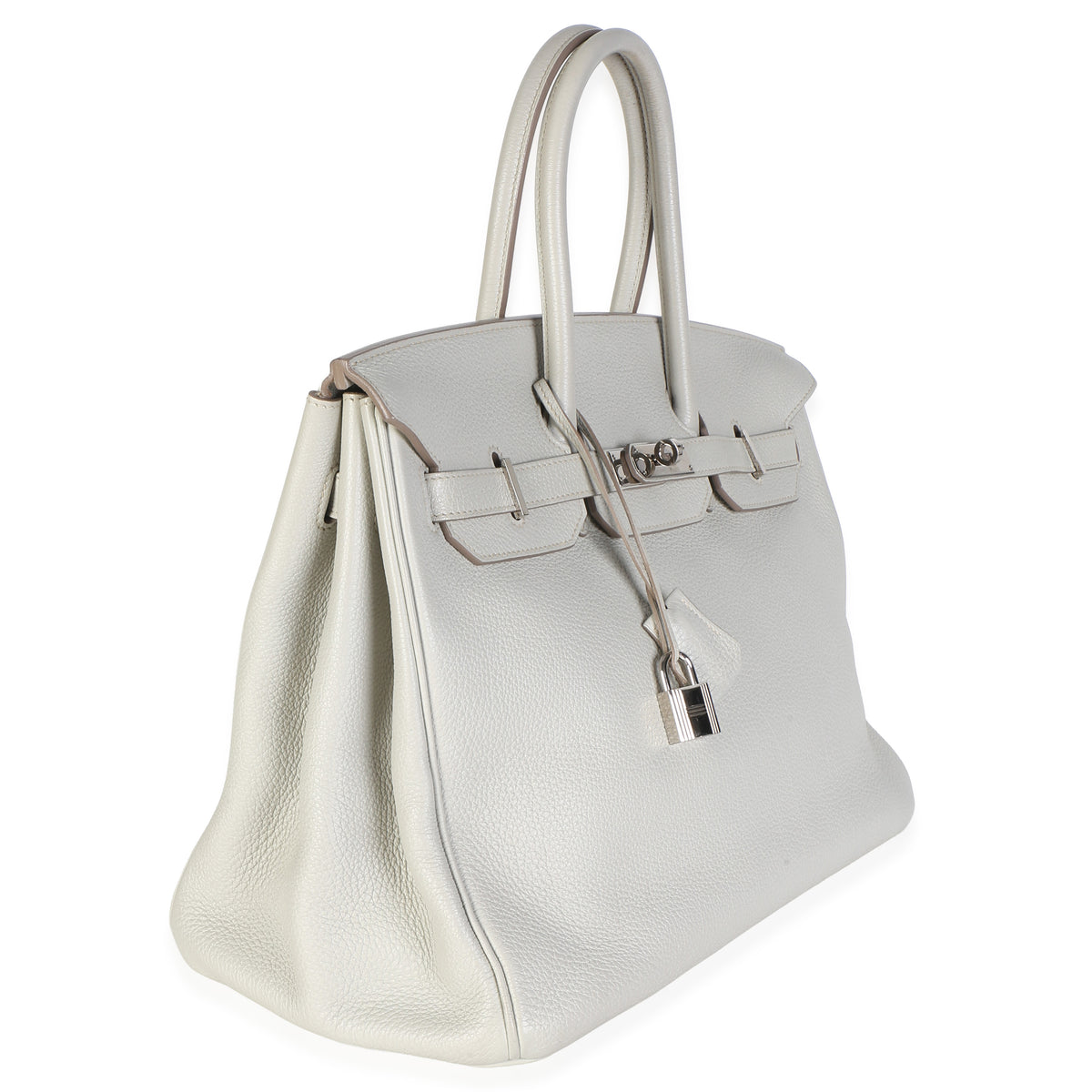 Hermès Gris Perle Togo Birkin 35 PHW Handbag 3