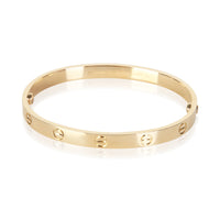 Cartier Yellow Gold Love Bracelet fv