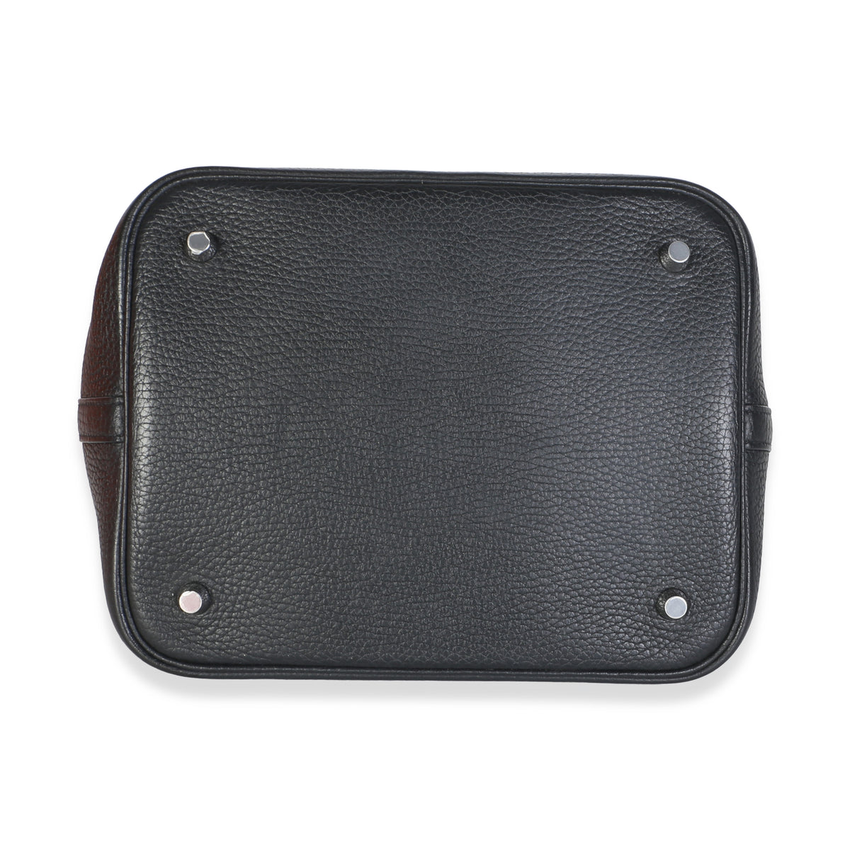 Hermès Black Clemence Picotin Lock 22 PHW Handbag 6