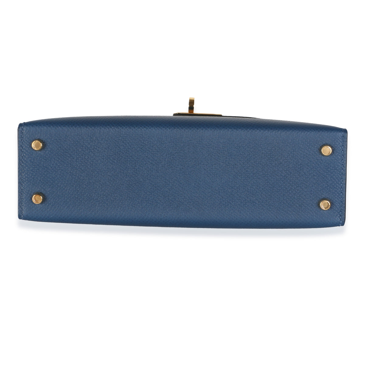 Hermès Deep Bleu Epsom Sellier Mini Kelly II 20 GHW Handbag 5