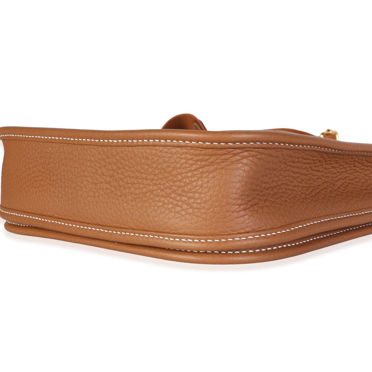 Hermès Gold Clemence Poche III Evelyne 23 GHW Handbag 6
