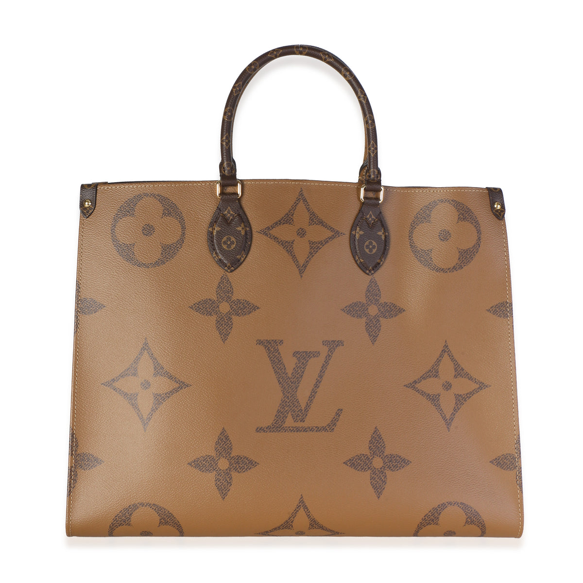 Louis Vuitton Monogram Reverse Canvas Onthego GM Handbag 4